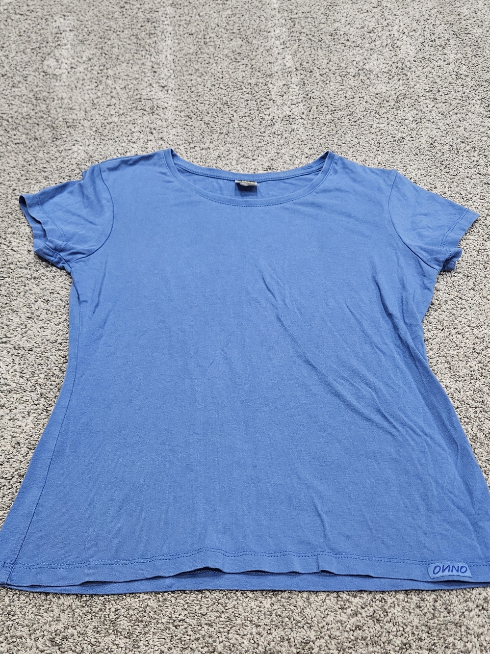 Women's Short Sleeve Crewneck Tee in Blue